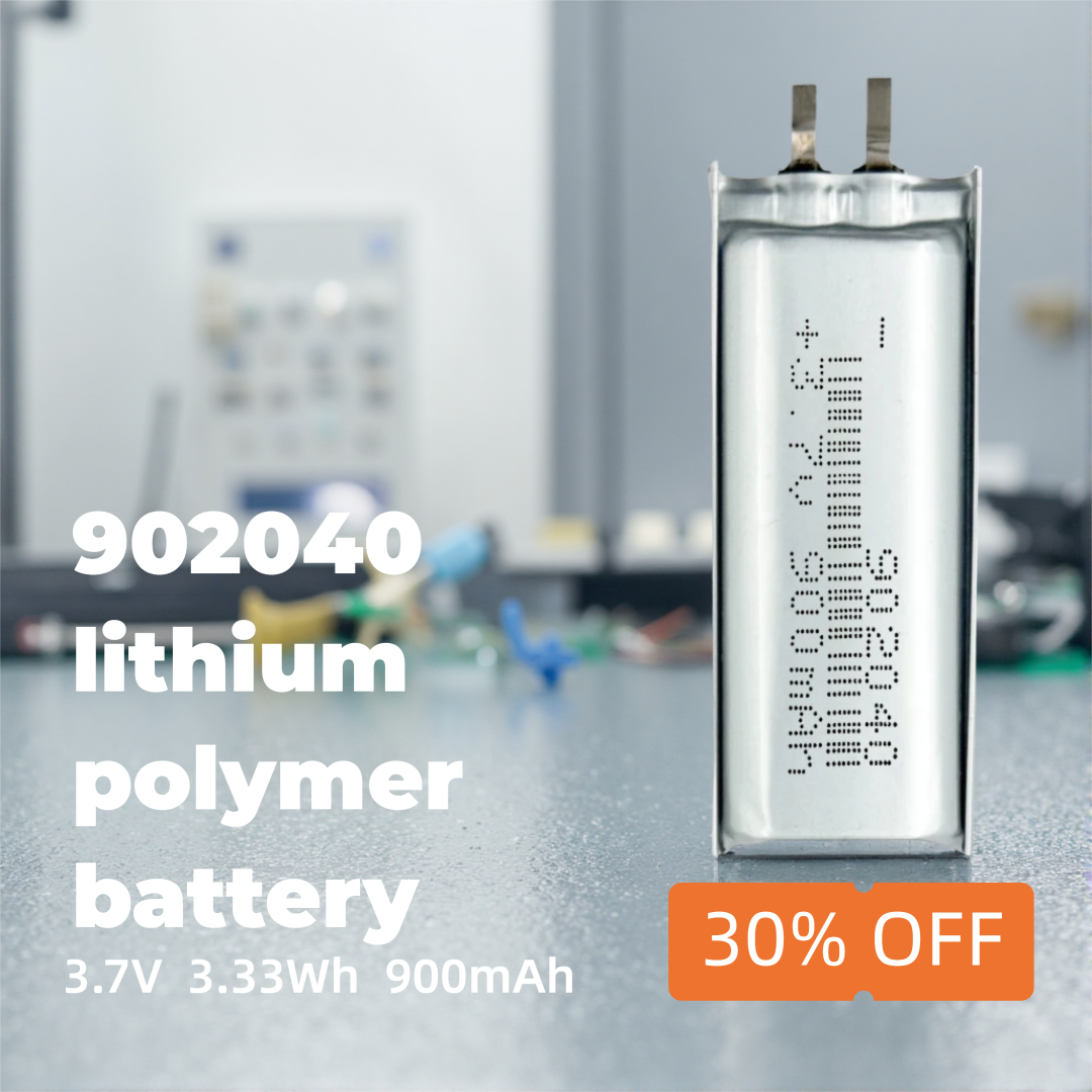 Electronics And Gadgets Ce - Rechargeable 3.7V 900mAh Li-ion Battery 902040