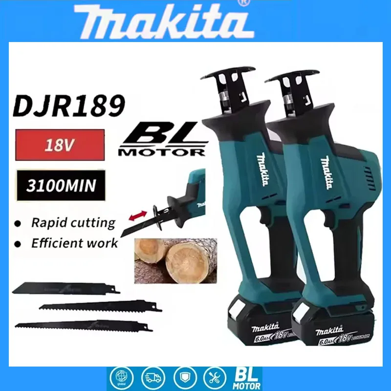 Electric Gadget - Makita DJR189 18V Cordless Electric Reciprocating