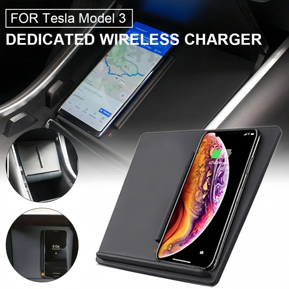 Wireless Car Charger for Tesla - Wireless Phone Charger Pad incelemesi ve fiyatı