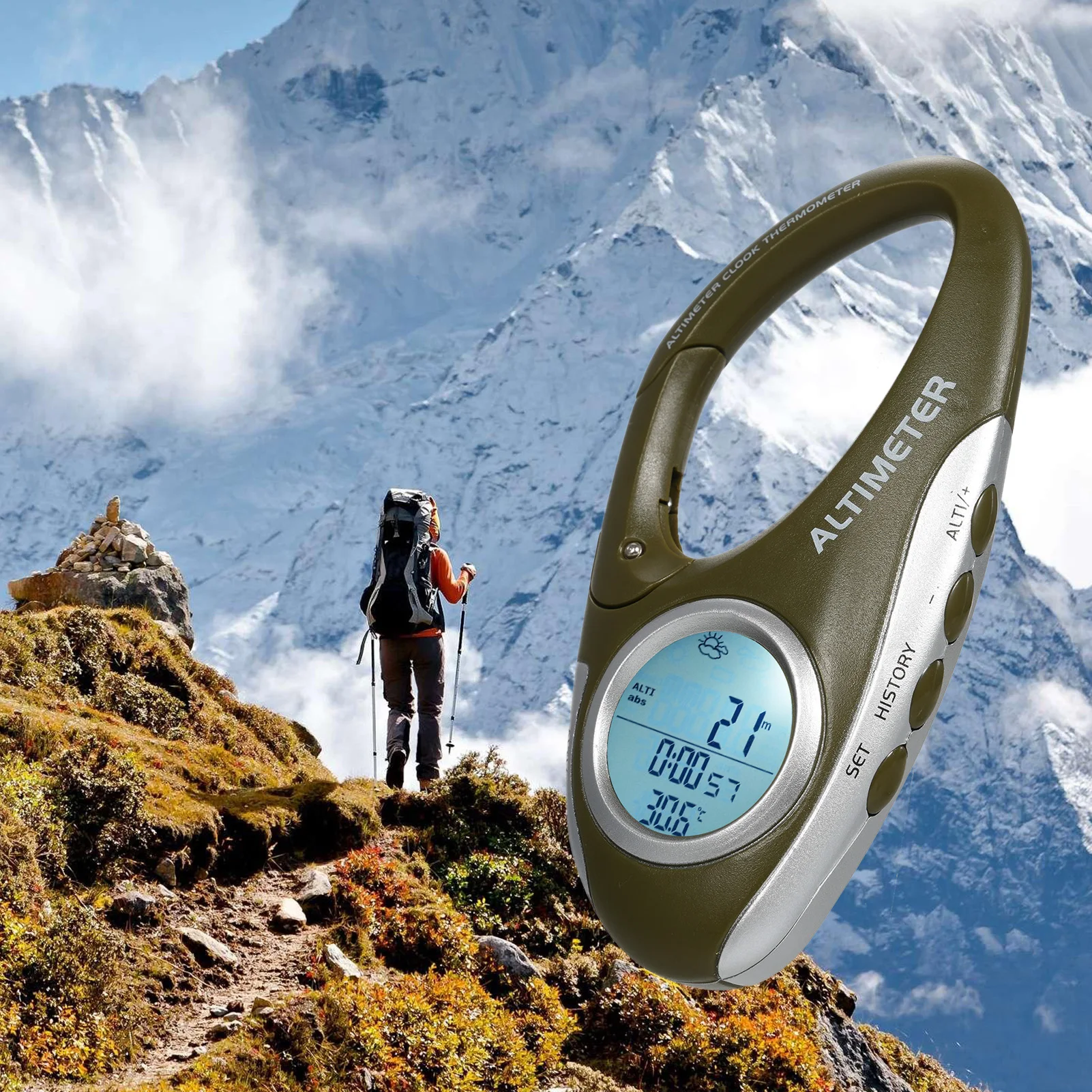 Electronic Altimeter Carabiner - Electronics And Gadgets Ce incelemesi ve fiyatı