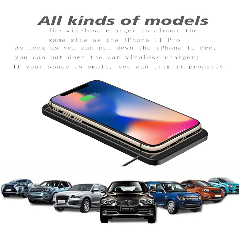Wireless Car Charger Charging  - Wireless Phone Charger Pad incelemesi ve fiyatı