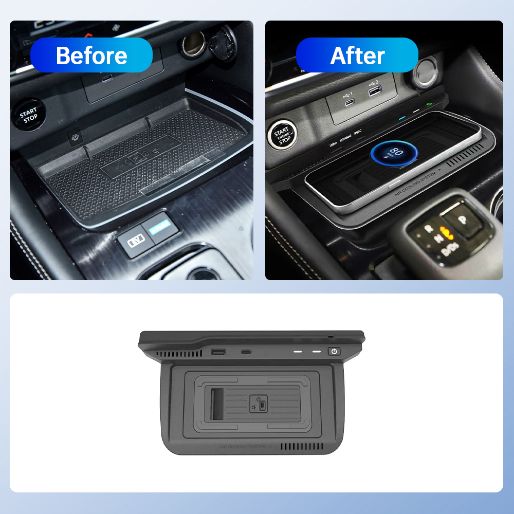 15W Car wireless Charging Pad  - Wireless Phone Charger Pad incelemesi ve fiyatı