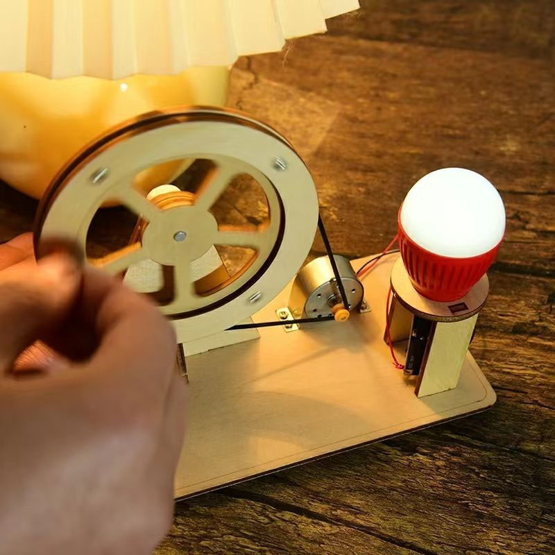DIY Wooden Hand Generator Kids - Electronics Gadgets For Kids incelemesi ve fiyatı