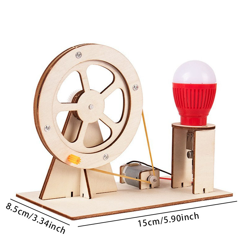 DIY Wooden Hand Generator Kids - Electronics Gadgets For Kids incelemesi ve fiyatı