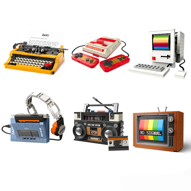 Retro DIY Building Blocks TV R - Electric Gadget incelemesi ve fiyatı