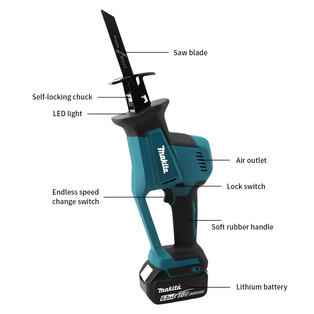 Makita DJR189 18V Cordless Ele - Electric Gadget incelemesi ve fiyatı
