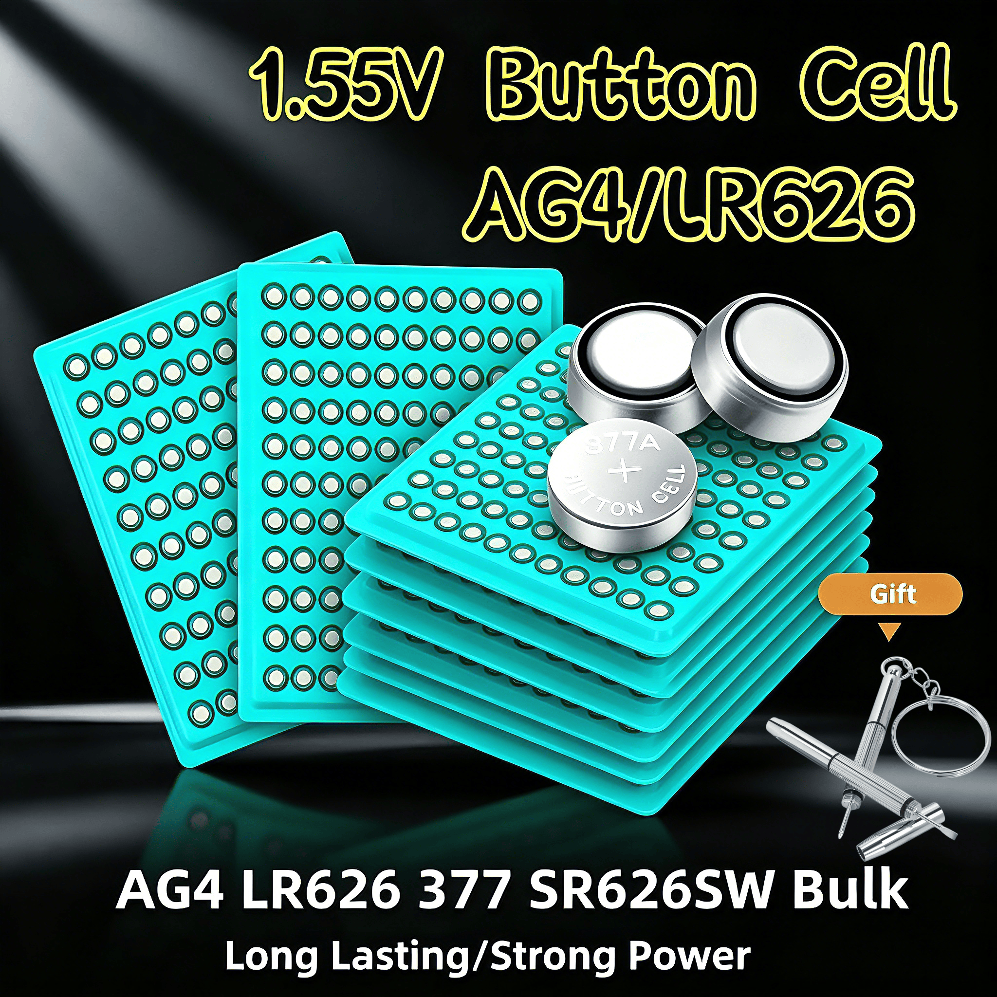 100-500pcs High Capacity LR626 - Electronics And Gadgets Ce incelemesi ve fiyatı