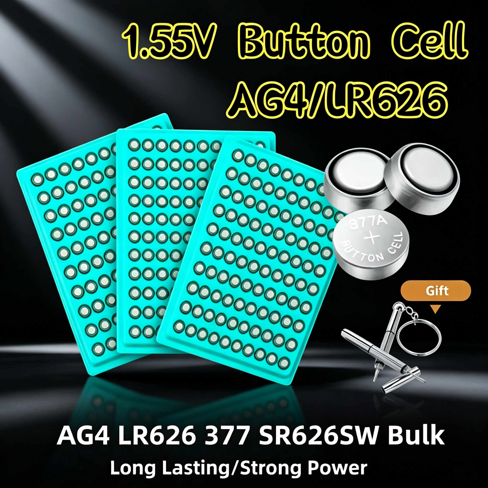 100-500pcs High Capacity LR626 - Electronics And Gadgets Ce incelemesi ve fiyatı