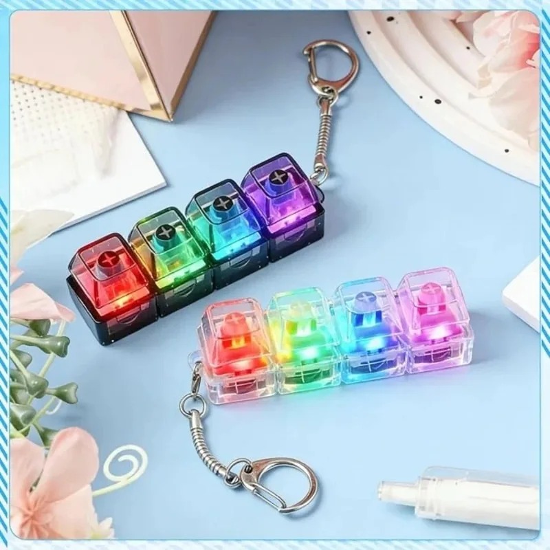 LED Keyboard Keychain/; Fidget - Electronics Gadgets For Kids incelemesi ve fiyatı